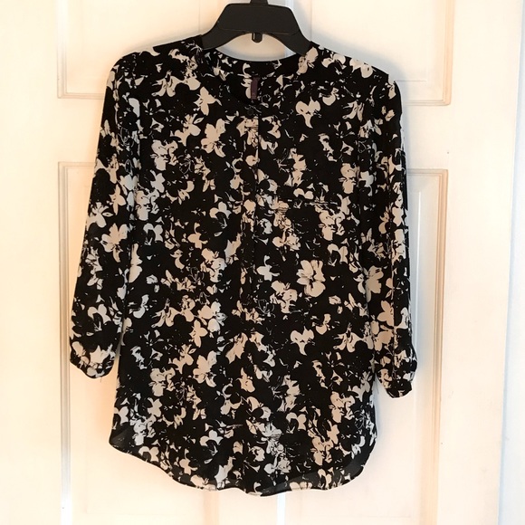 Black & white tunic top - Picture 1 of 9